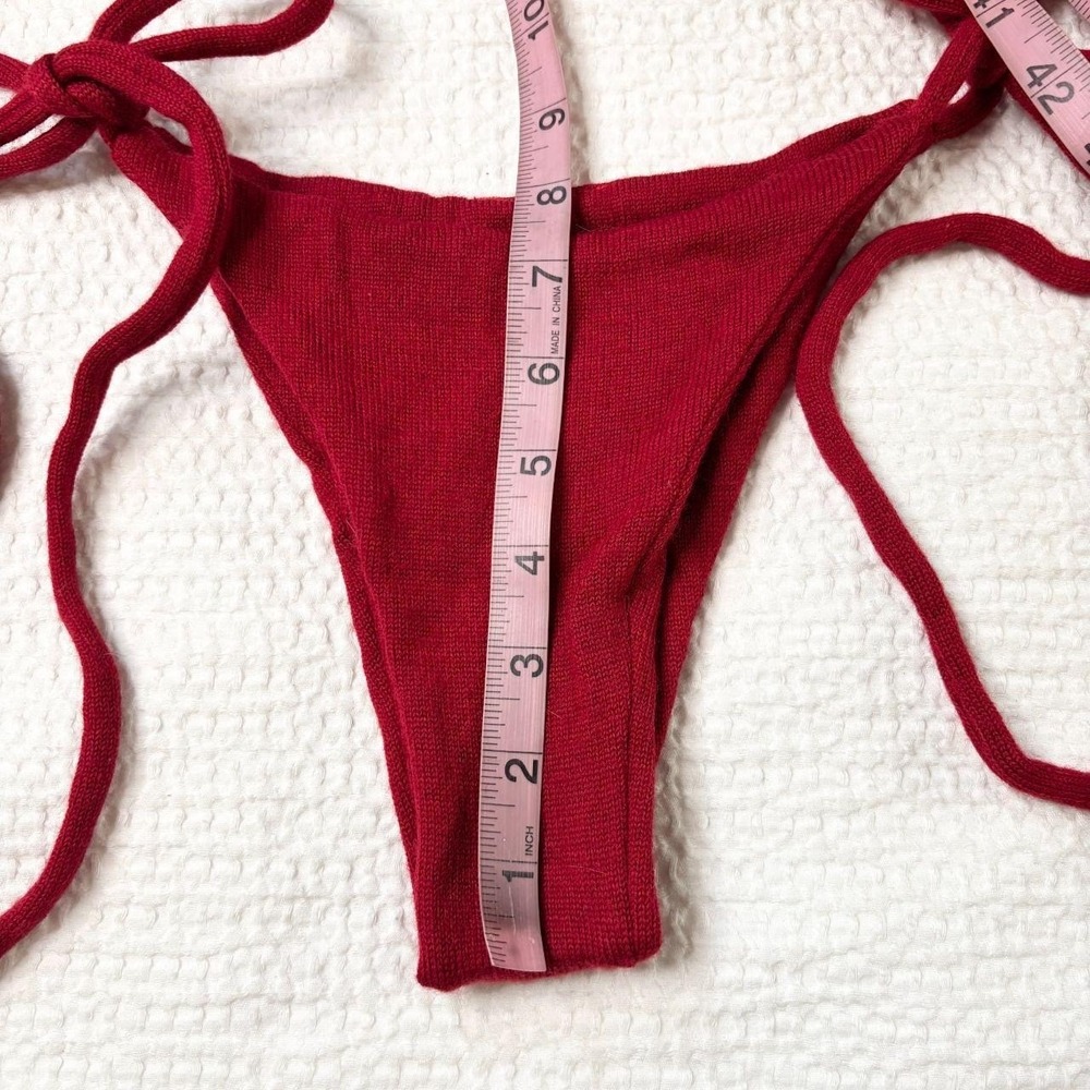 handmade knit bikini set - Picture 5 of 5